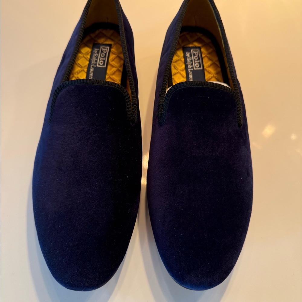 Polo by Ralph Lauren Men's Deep Blue Slip-Ons